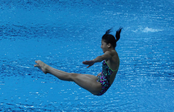 东亚运动会跳水比赛中国队再添一金