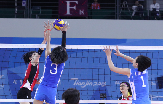 东亚运动会日本女排挺进决赛