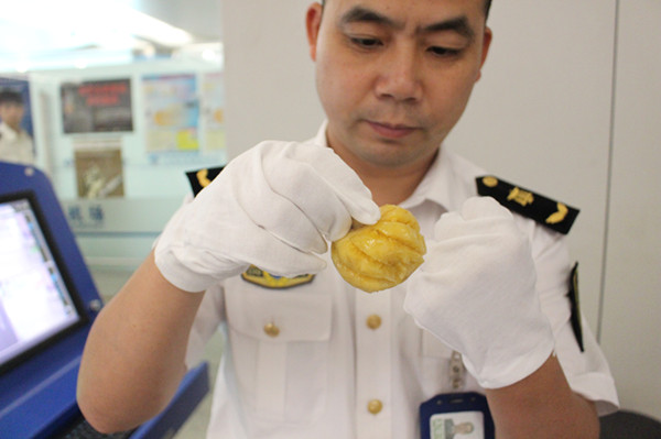 天津检验检疫截获世界上最小的菠萝